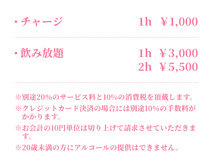 料金システムの表